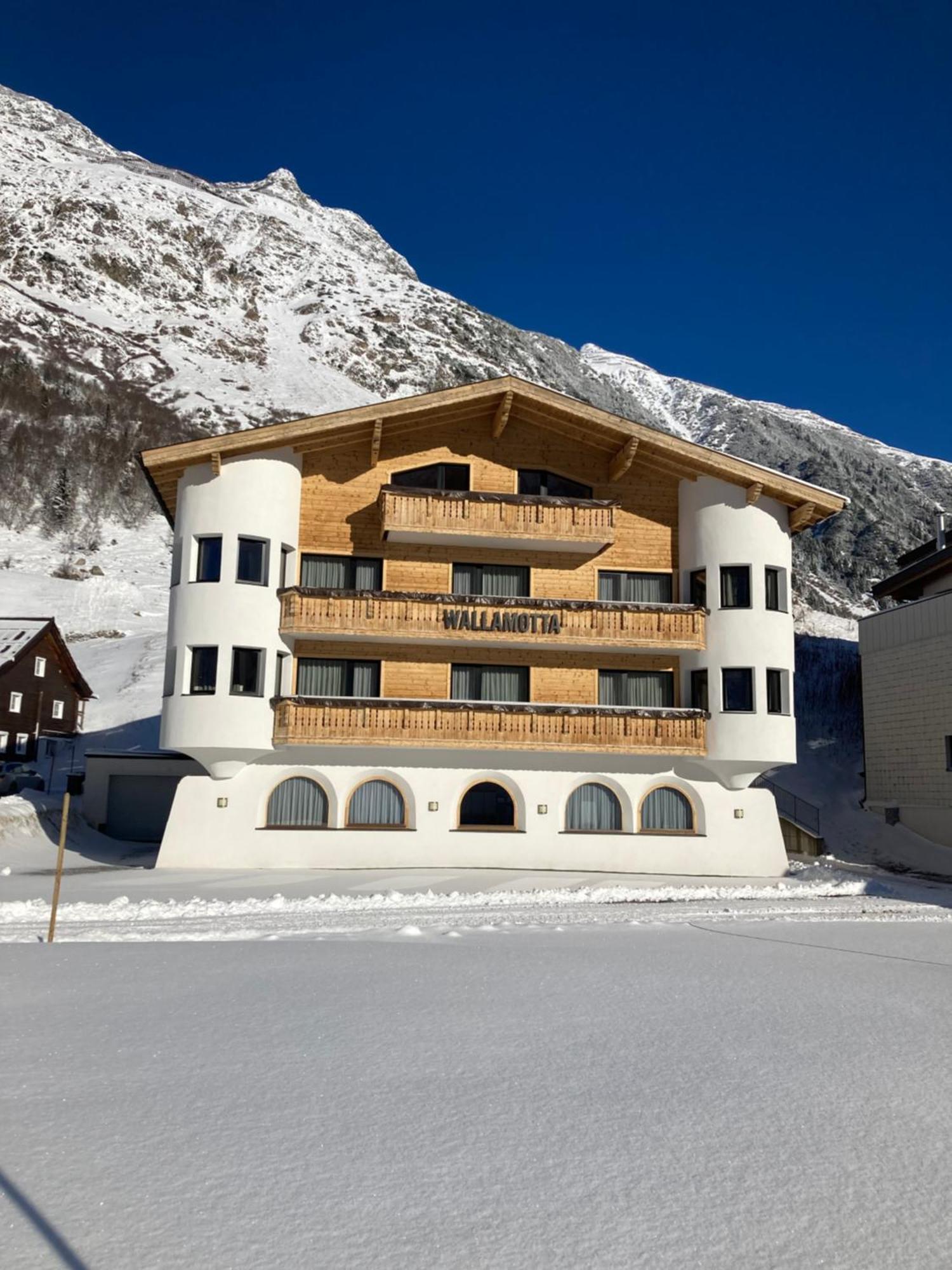 Garni Apart Wallamotta Silvretta Card Premium Betrieb Galtür Extérieur photo